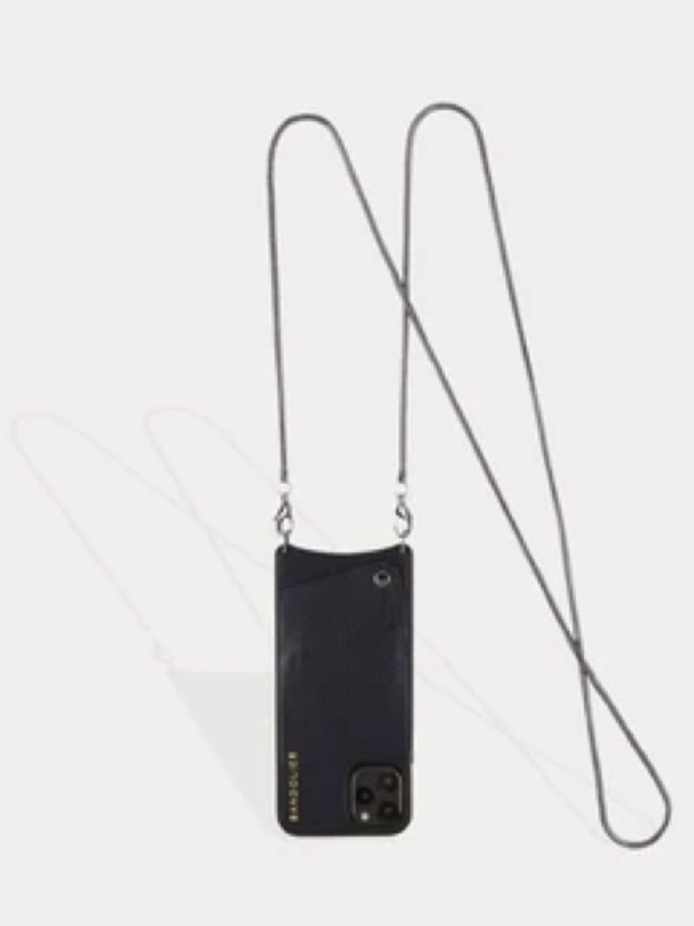Bandolier Pebble Leather Crossbody IPhone 12 /12Pro